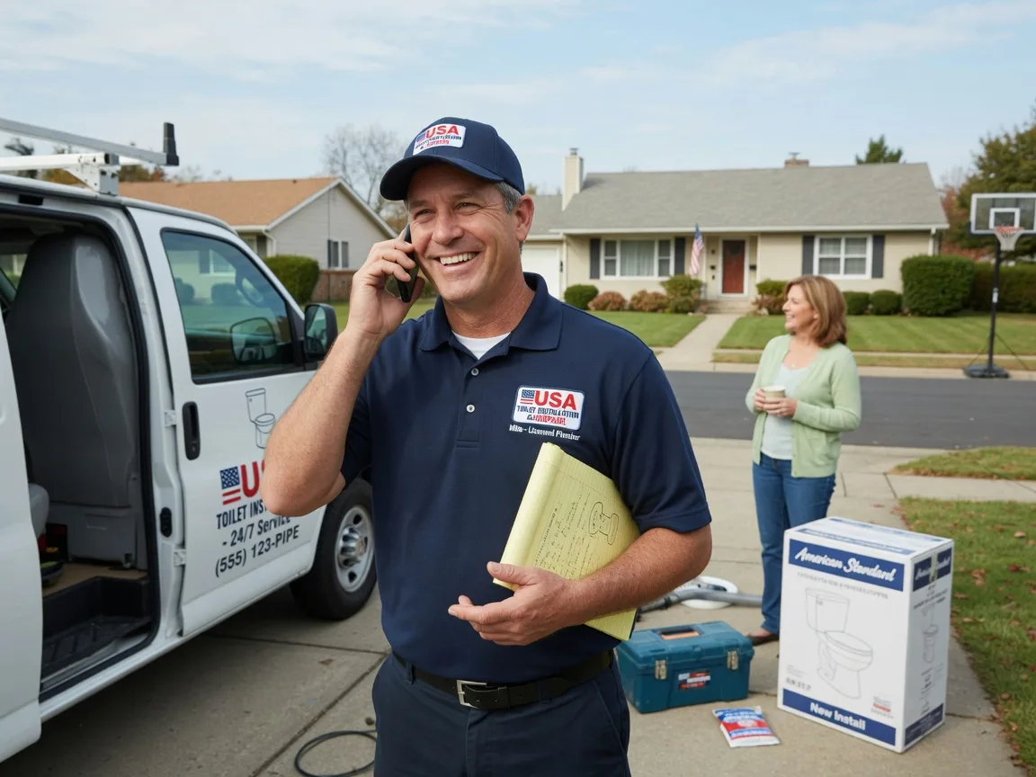 Toilet Installation Baroda, MI FAQs